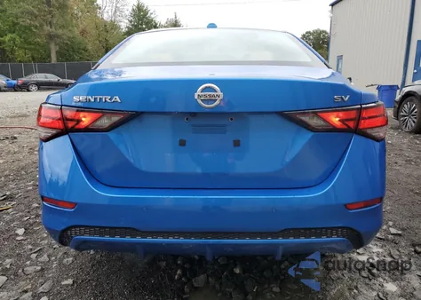 2021 Nissan Sentra Sv z USA, uszkodzony, nr VIN 3N1AB8CV7MY293494